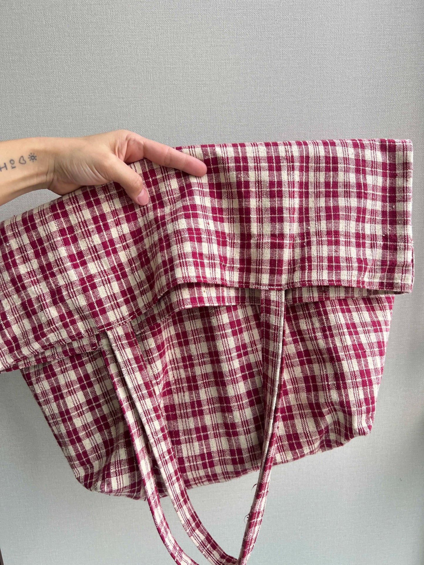 2 - Piece Handwoven Tote Bag Set - Made by Frey