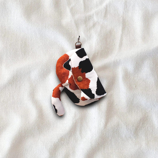 Calico Pouch & Bag Charm