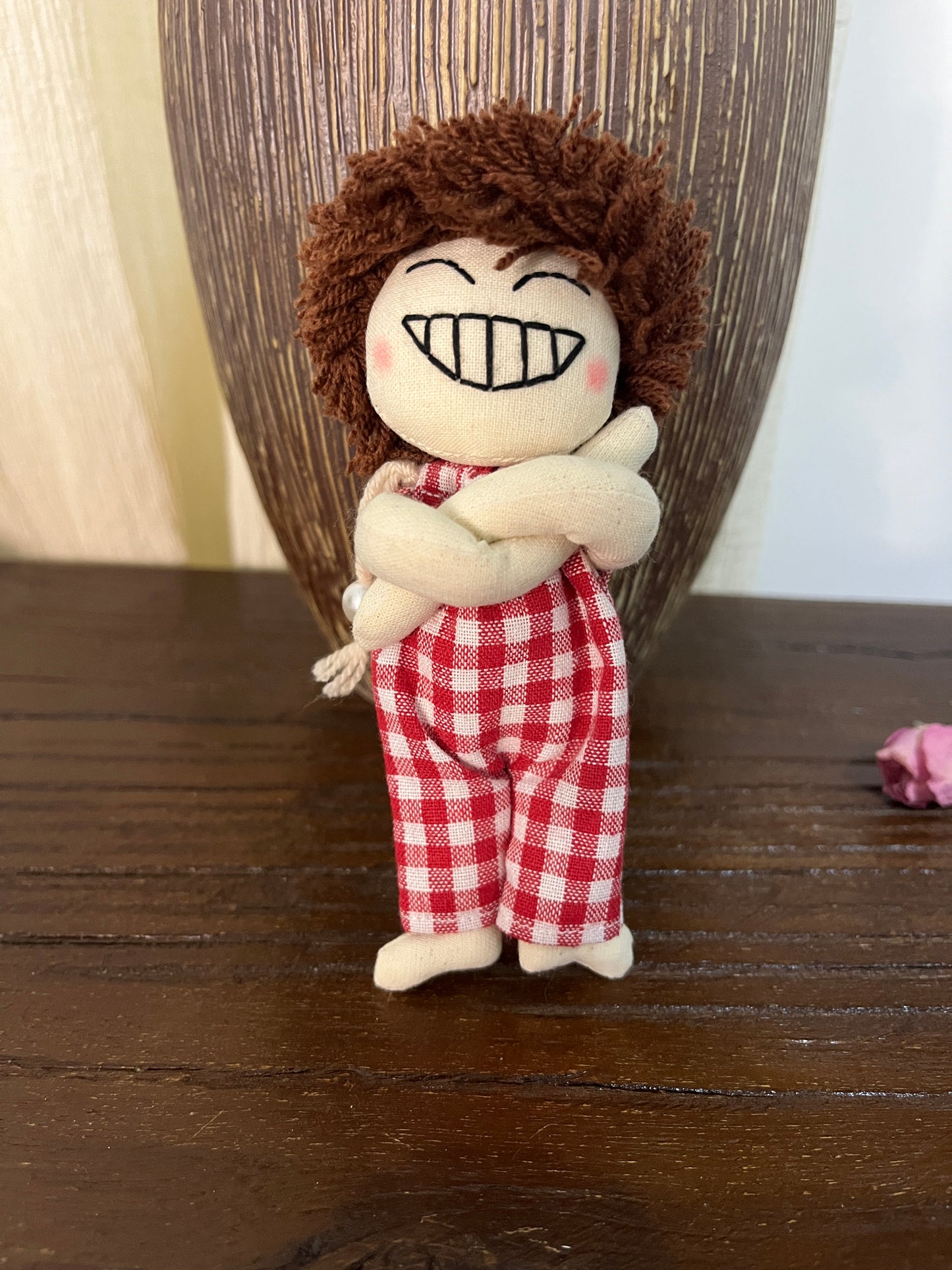 Handcrafted Dancing Buddy Bag Charm