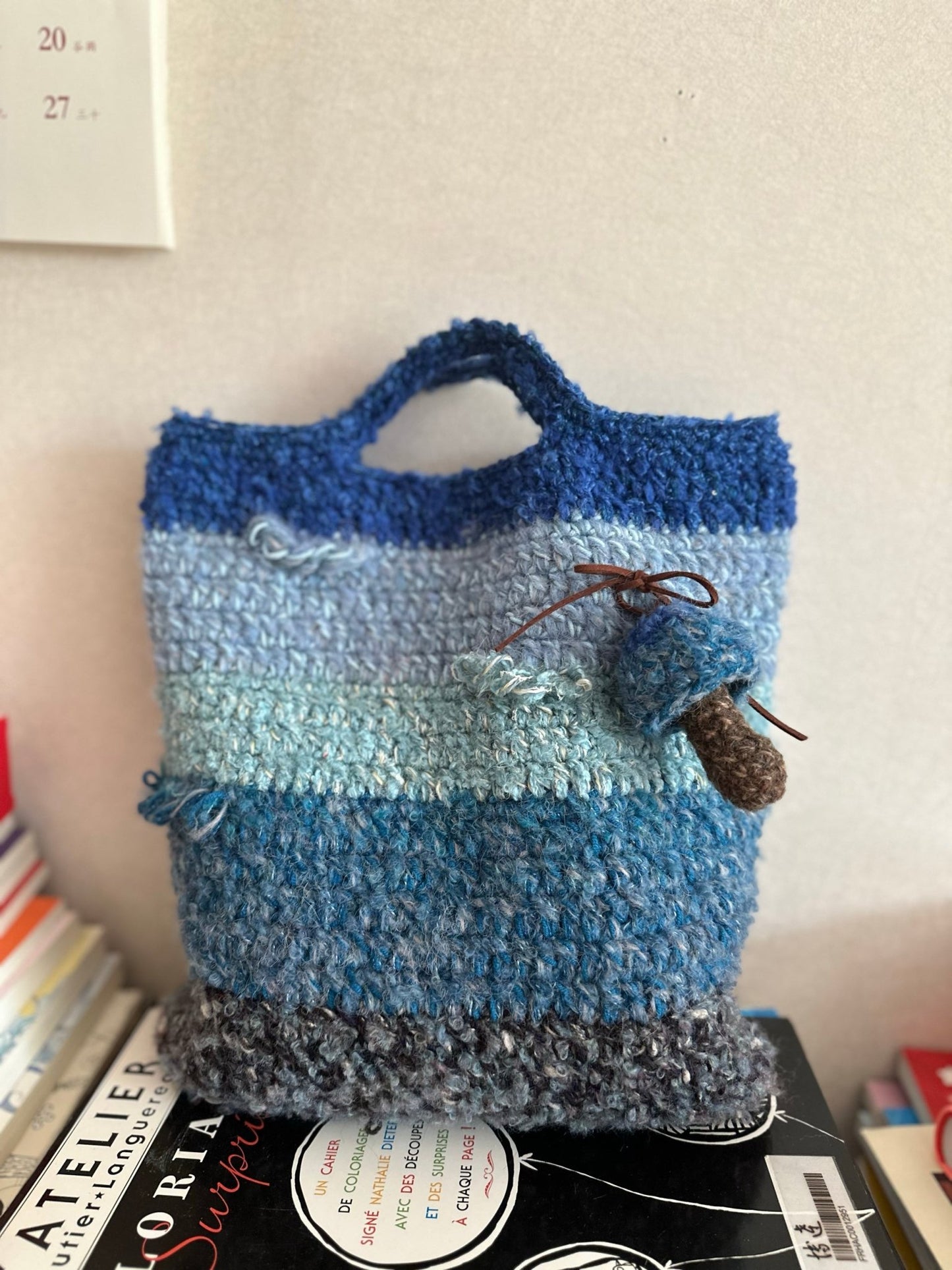 Calm Blue Crossbody Bag - Made by Frey