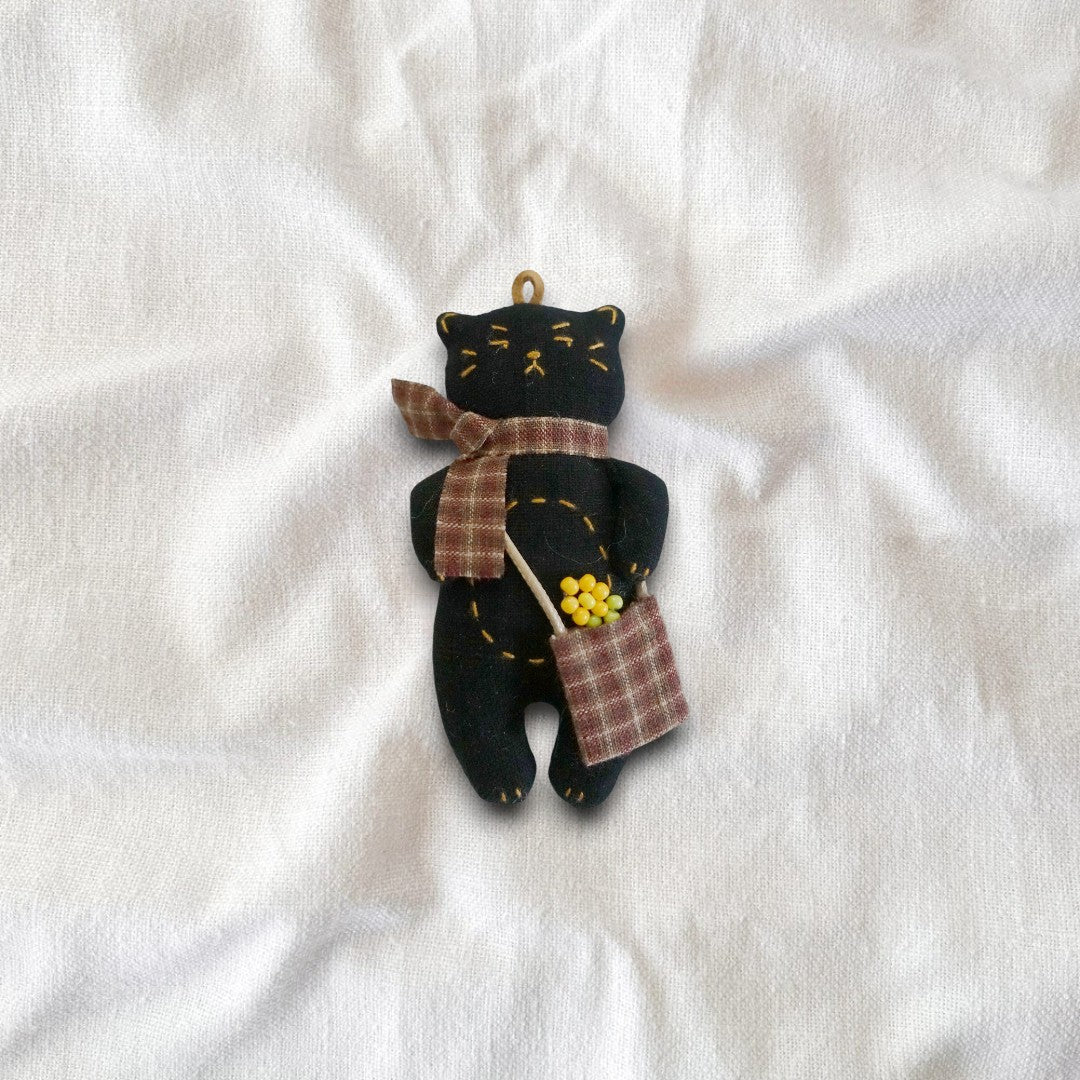 Cat Bag Charm & Necklace - Made by Frey