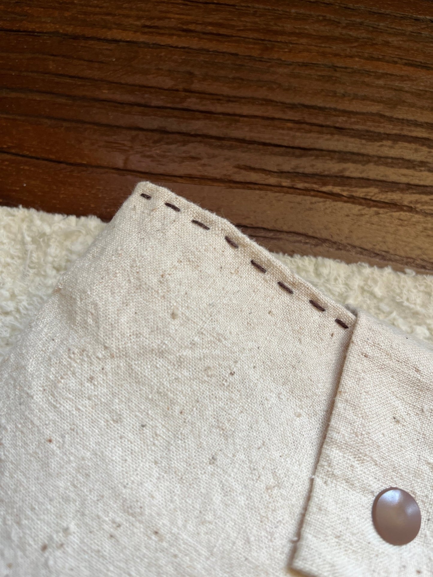 Custom Name Text | Hand - Embroidered Elephant Sleeve - Made by Frey