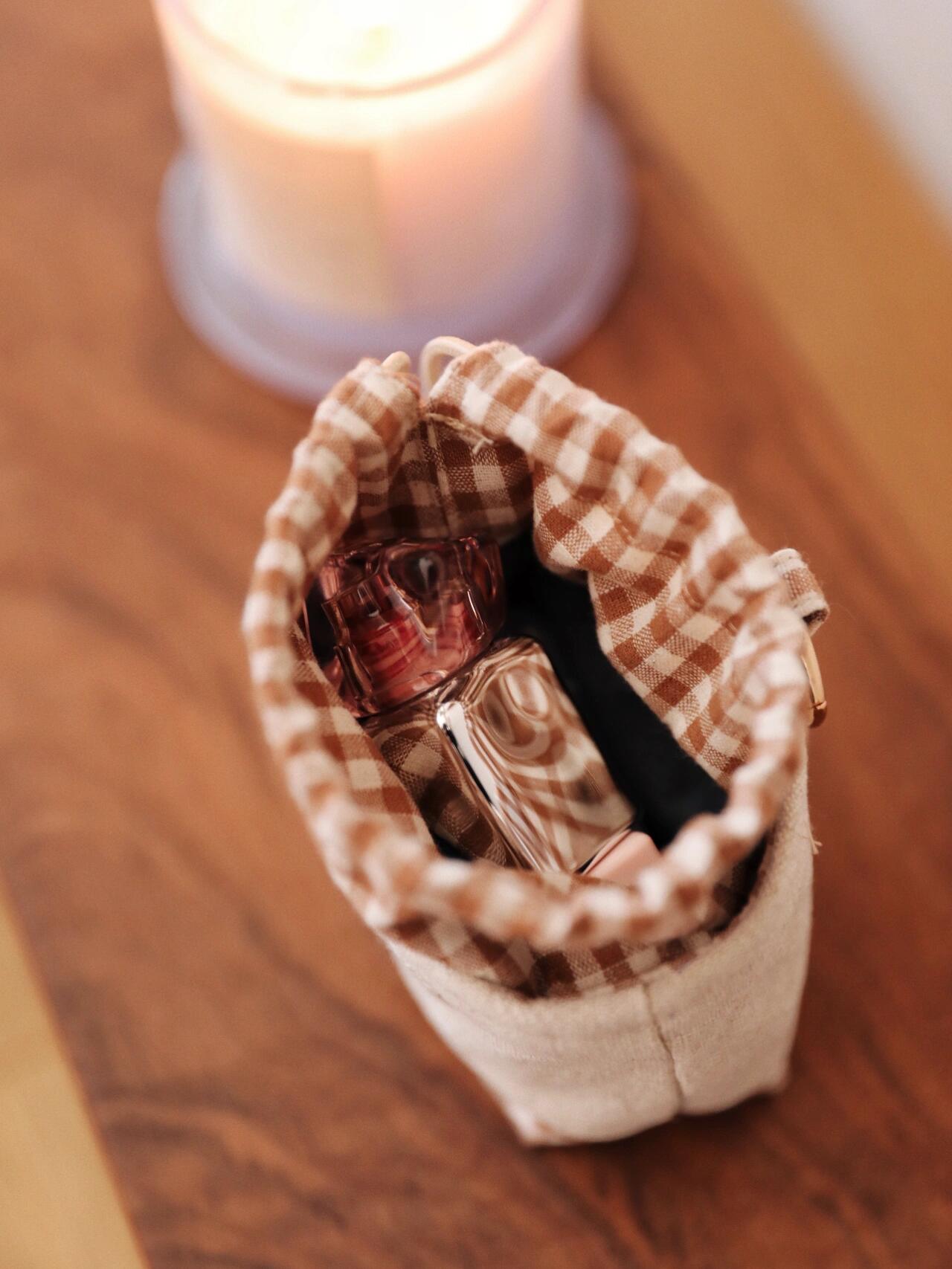 Embroidered Little Lamb Bag Charm Storage Pouch - Made by Frey