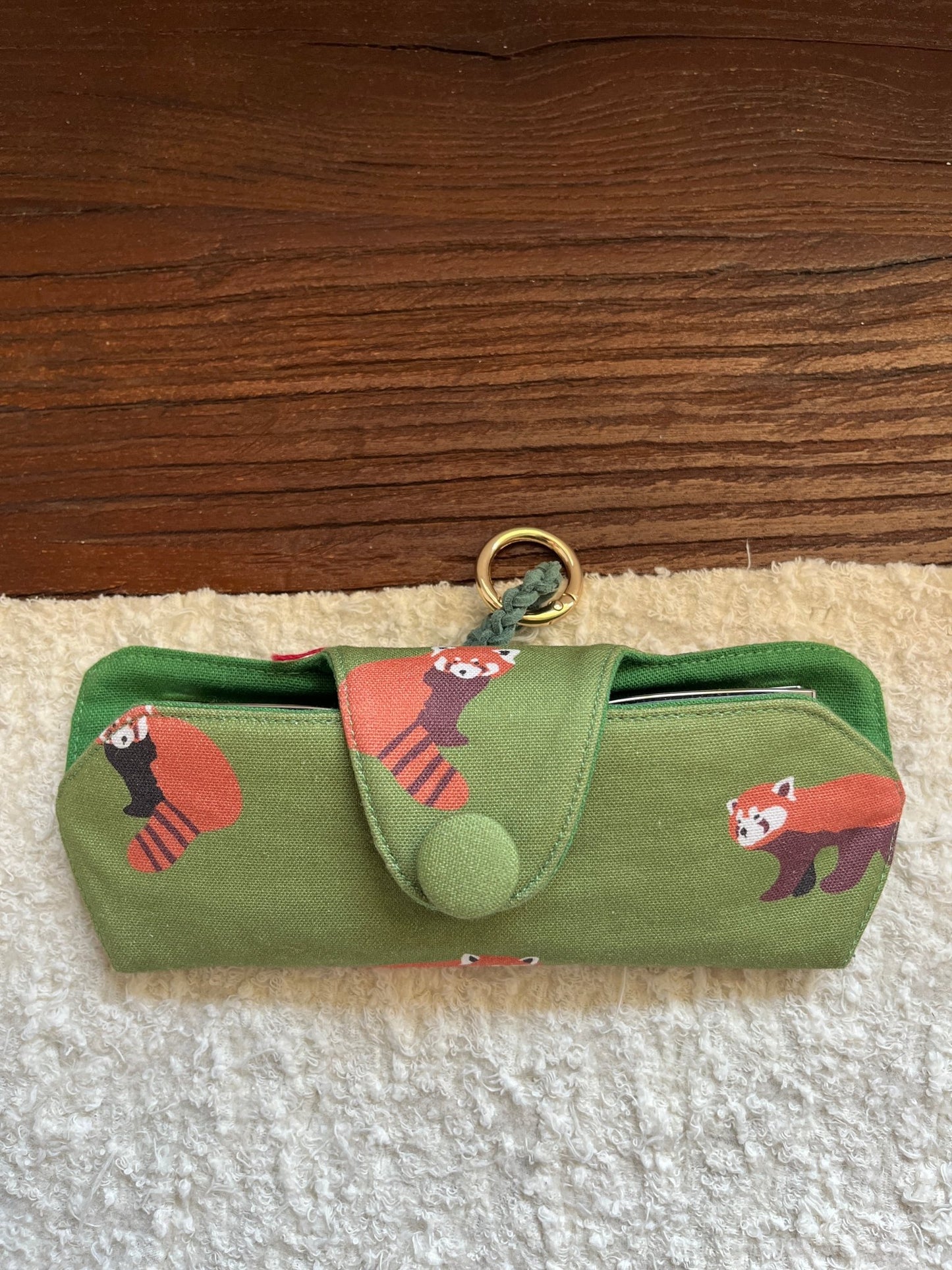 Eyeglass Case with a Strap Hook - Made by Frey