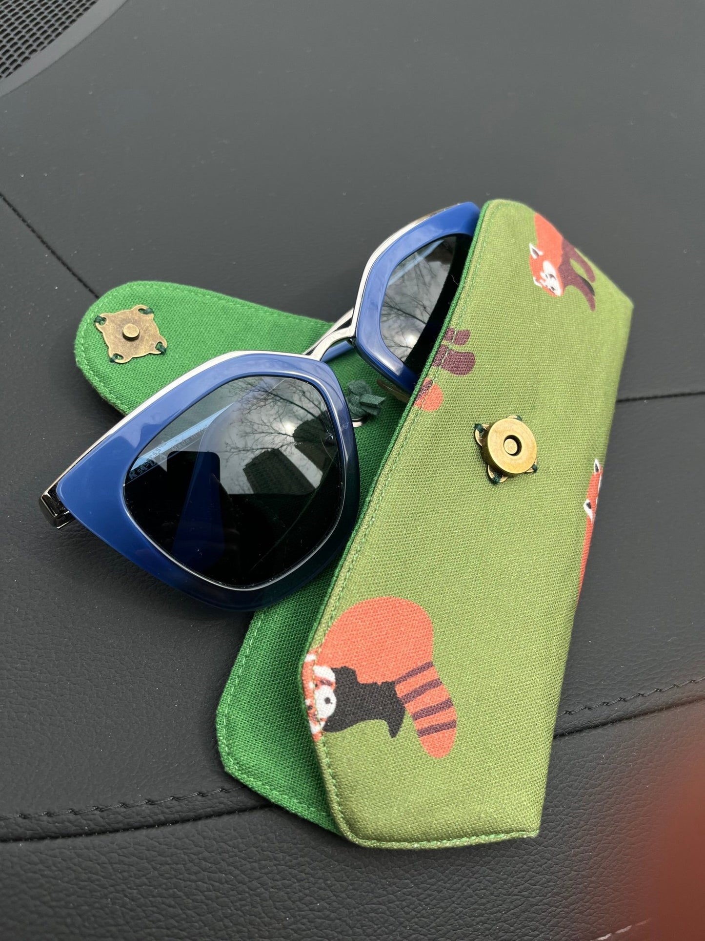 Eyeglass Case with a Strap Hook - Made by Frey