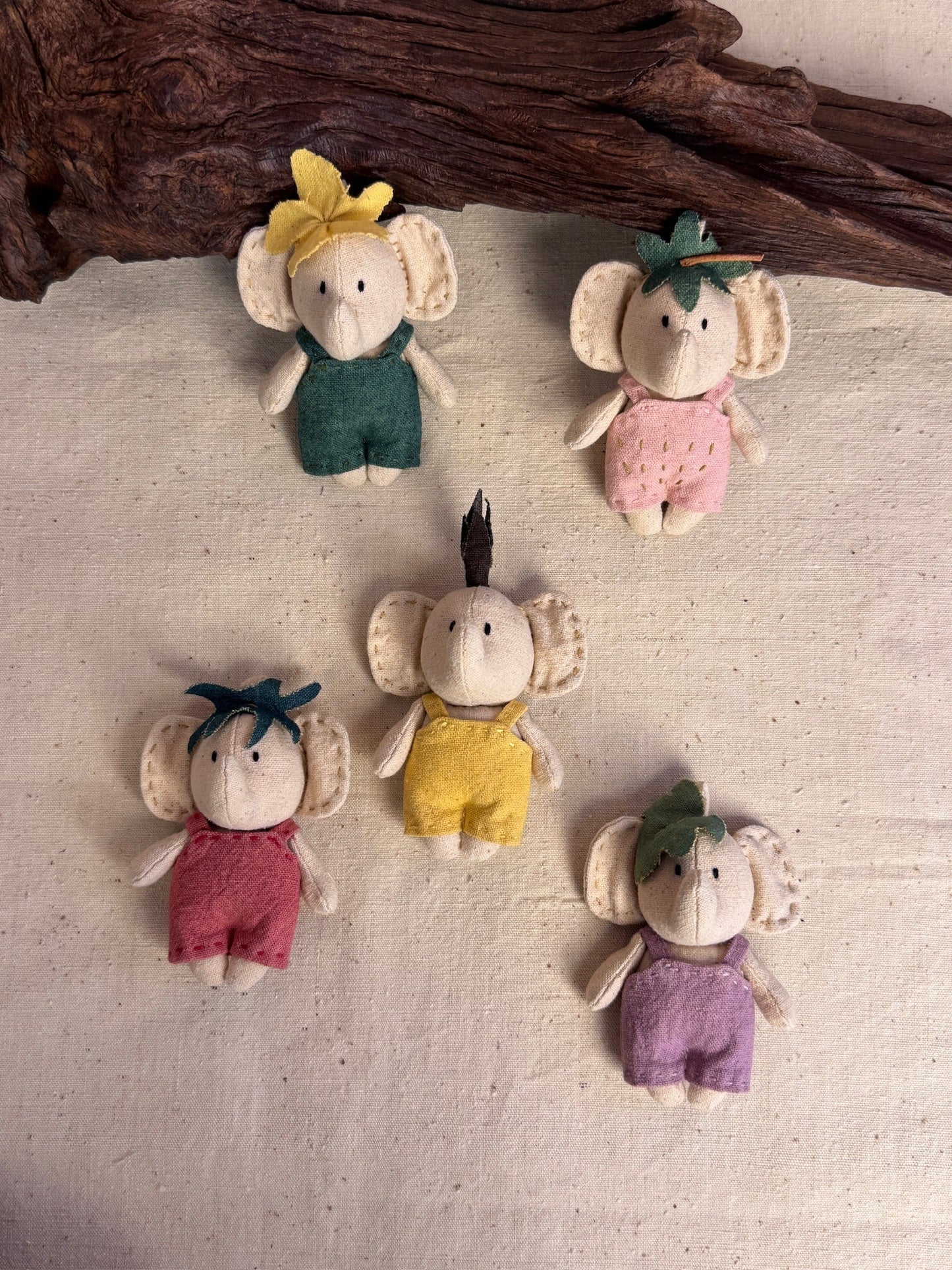 Fruit Elephant Charm Set - Made by Frey