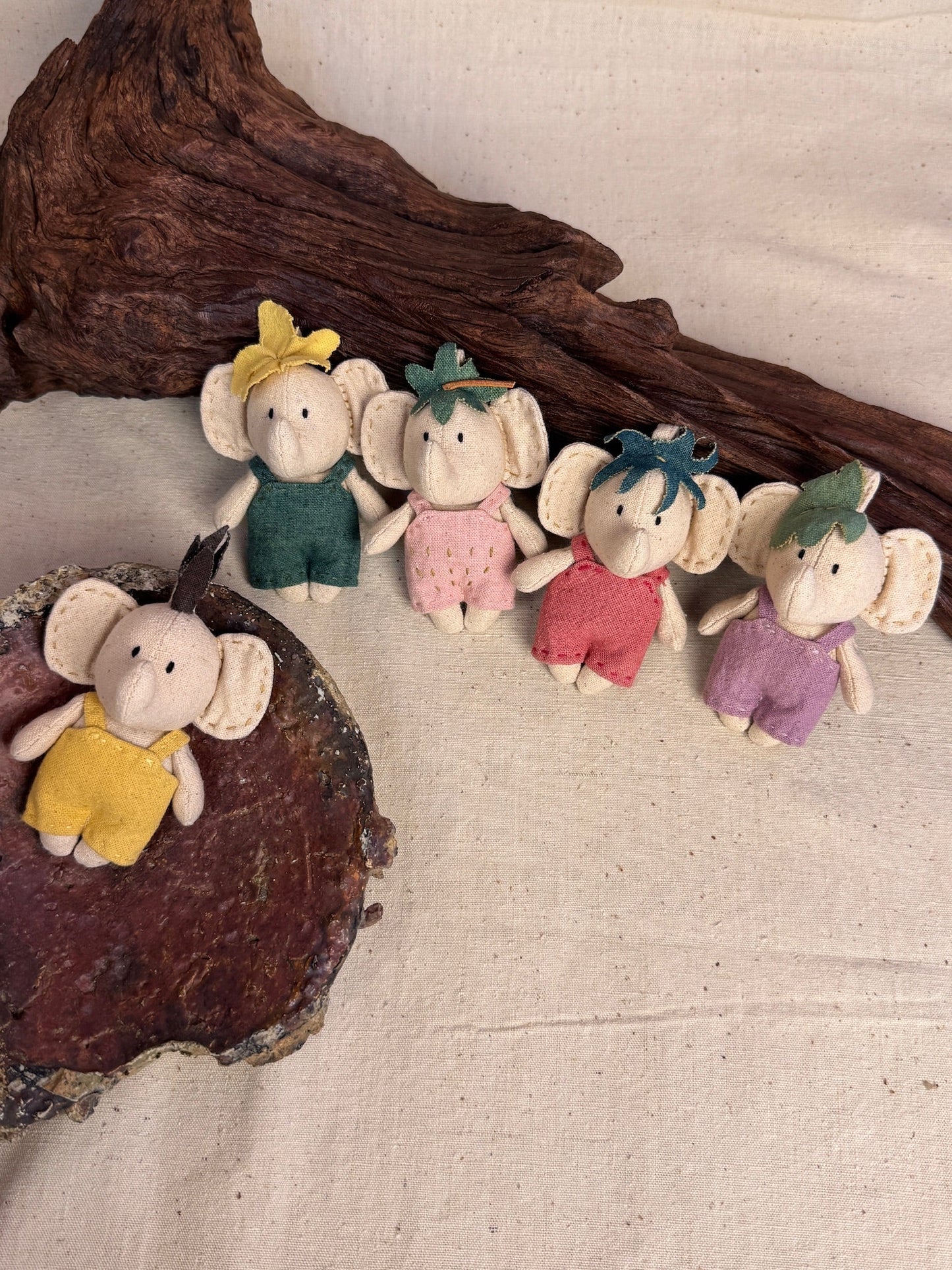 Fruit Elephant Charm Set - Made by Frey