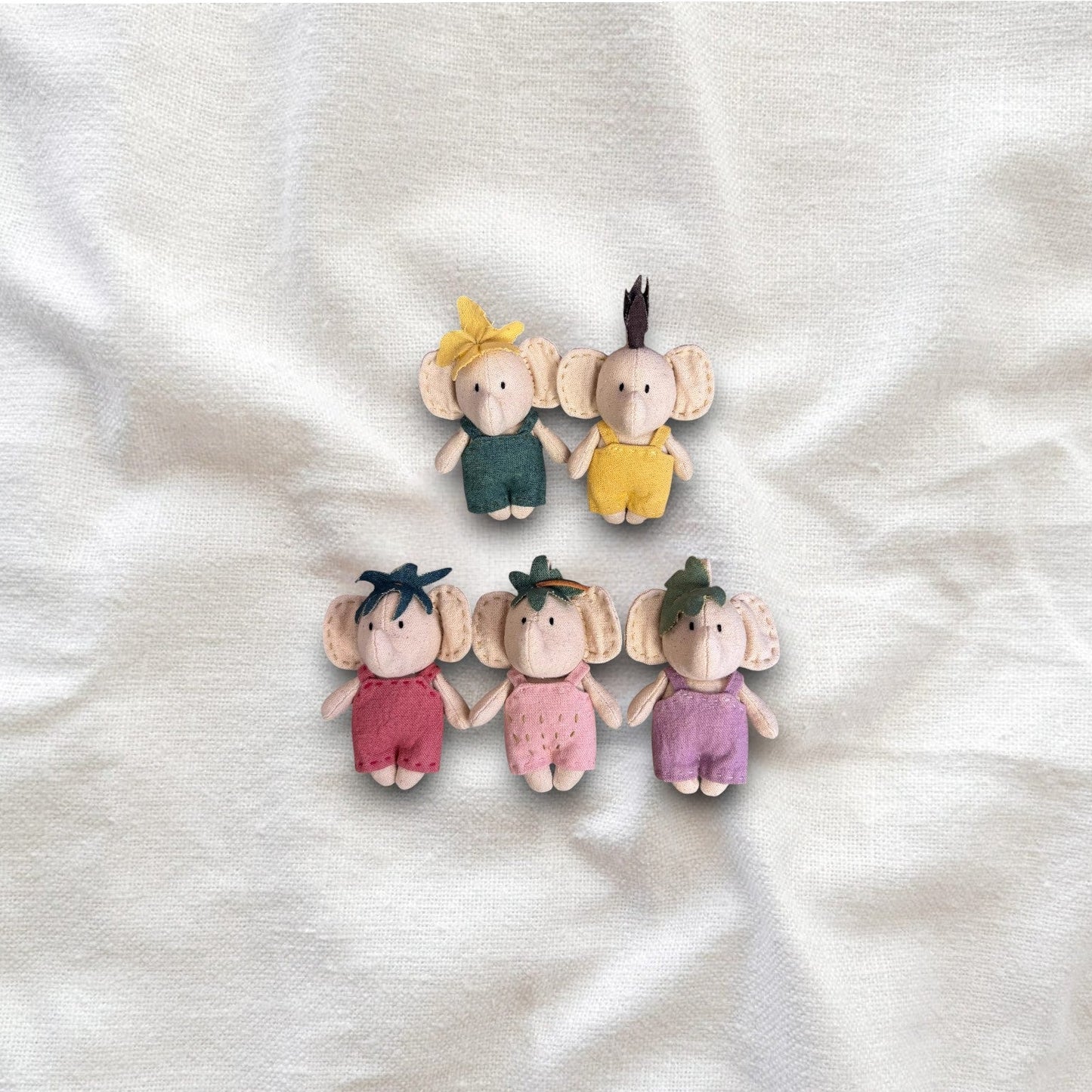 Fruit Elephant Charm Set - Made by Frey