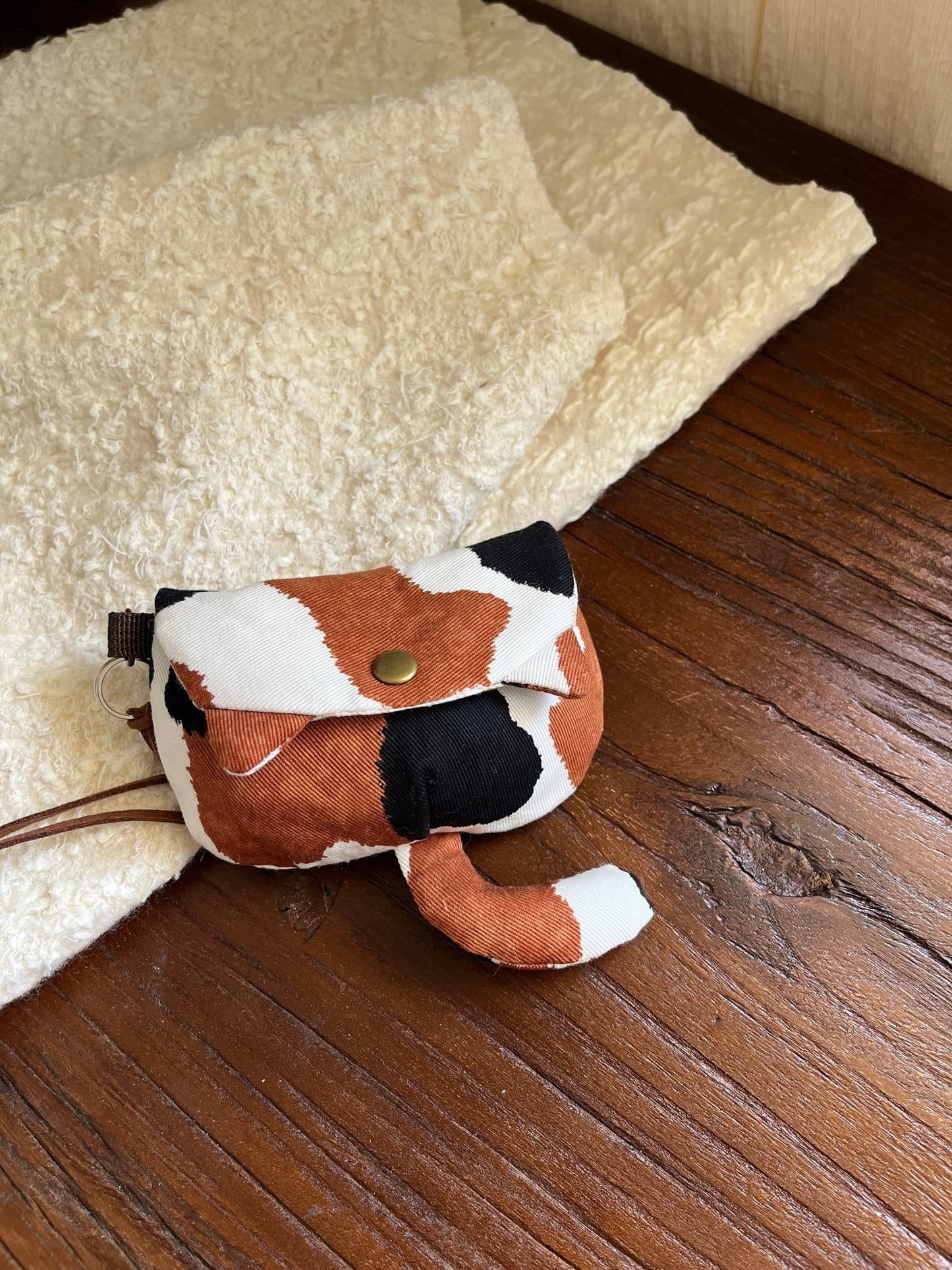 Handmade Cat Pouch - Made by Frey