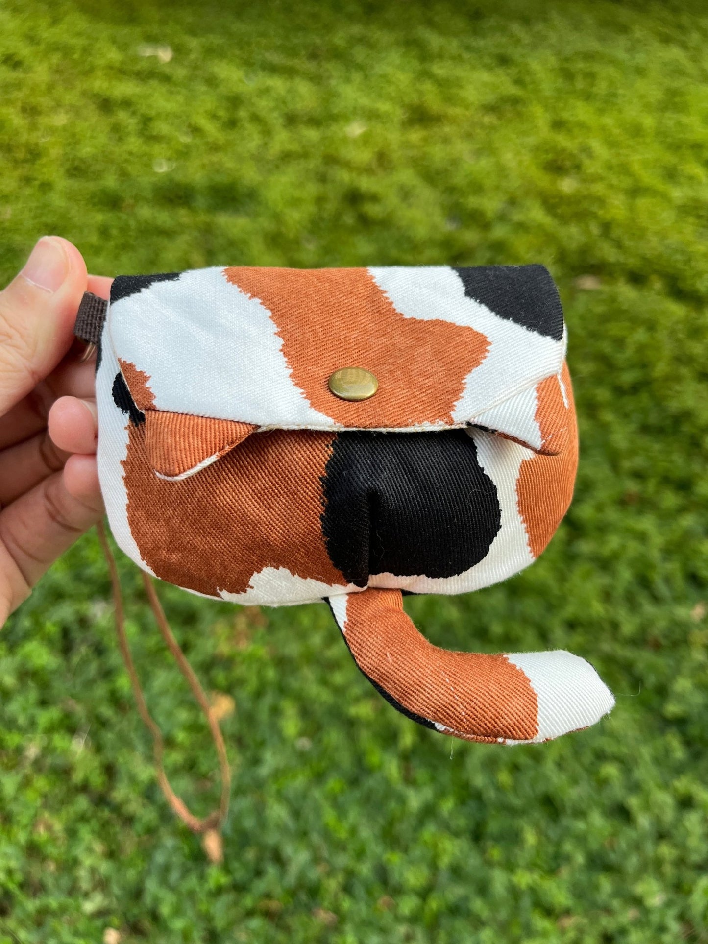 Handmade Cat Pouch - Made by Frey