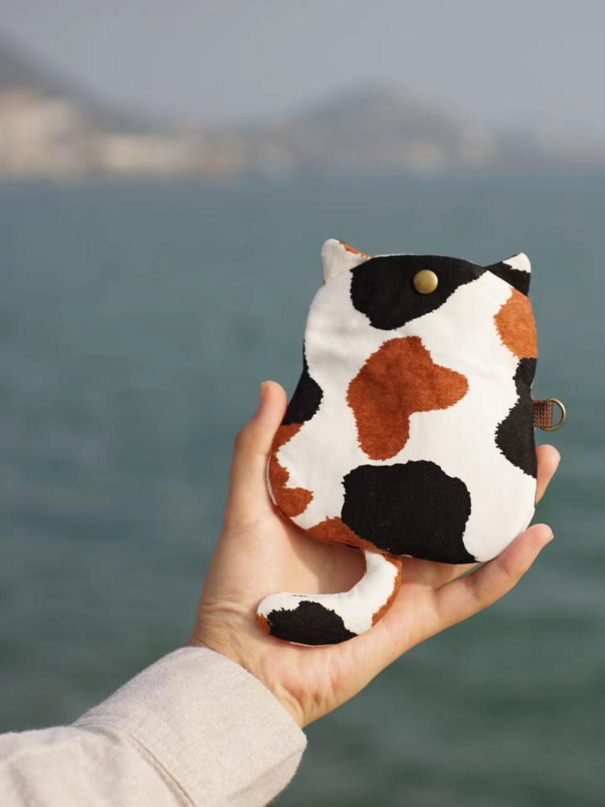 Handmade Cat Pouch - Made by Frey