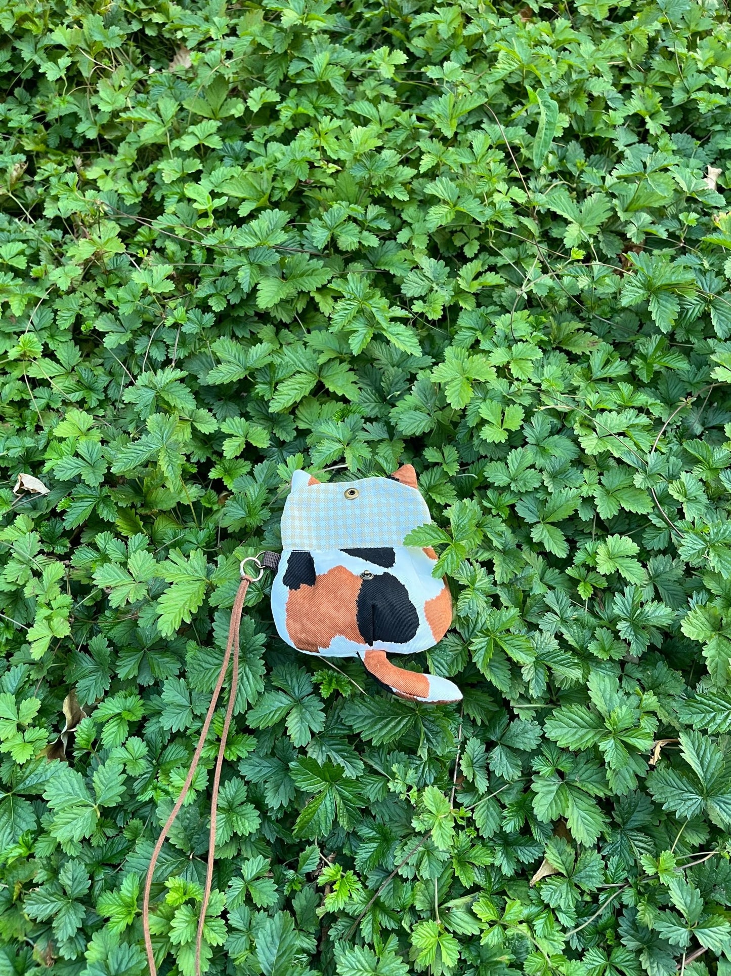 Handmade Cat Pouch - Made by Frey