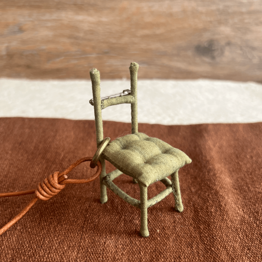 Handmade Fabric Mini Chair - Made by Frey