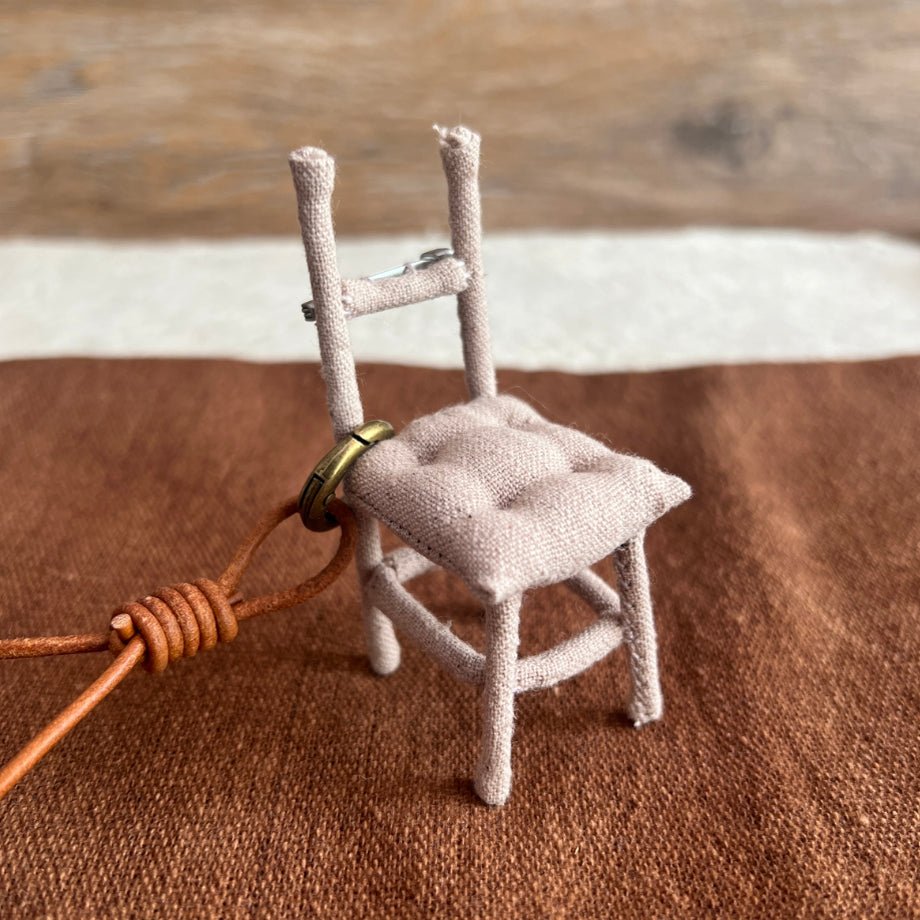 Handmade Fabric Mini Chair - Made by Frey