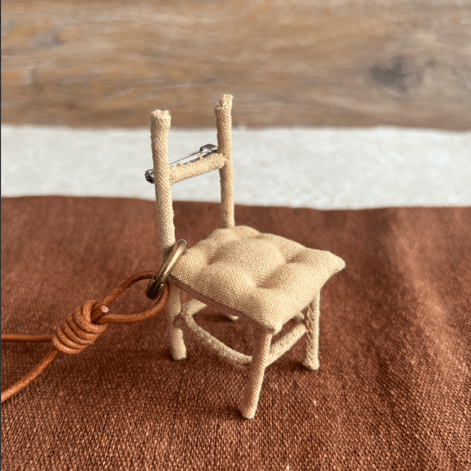 Handmade Fabric Mini Chair - Made by Frey