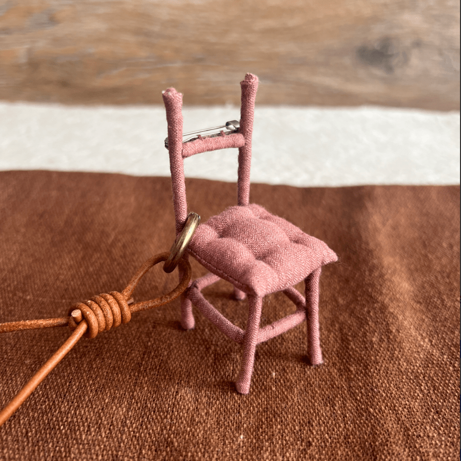 Handmade Fabric Mini Chair - Made by Frey