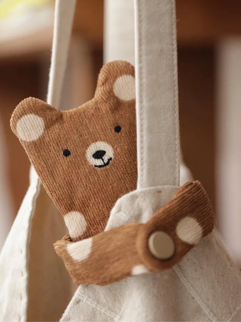 Hugging Bear Bag Charm & Pouch - Made by Frey