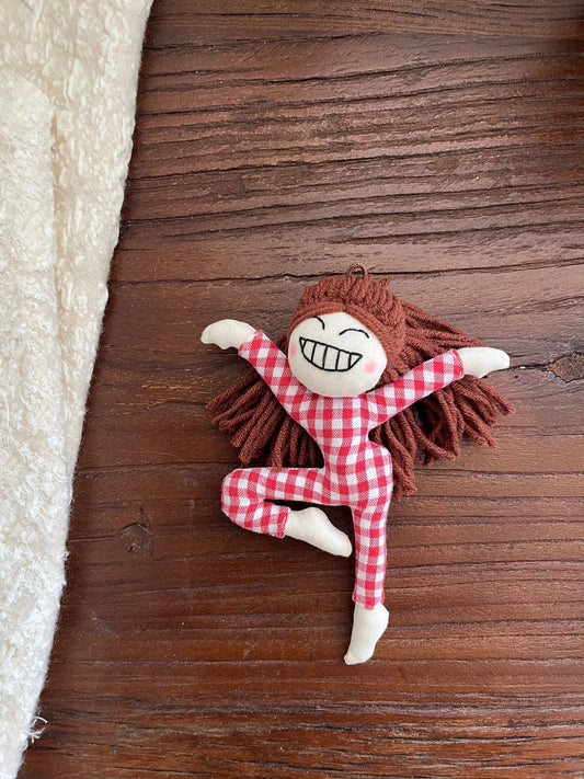 Lady Poppy Bag Charm - Made by Frey