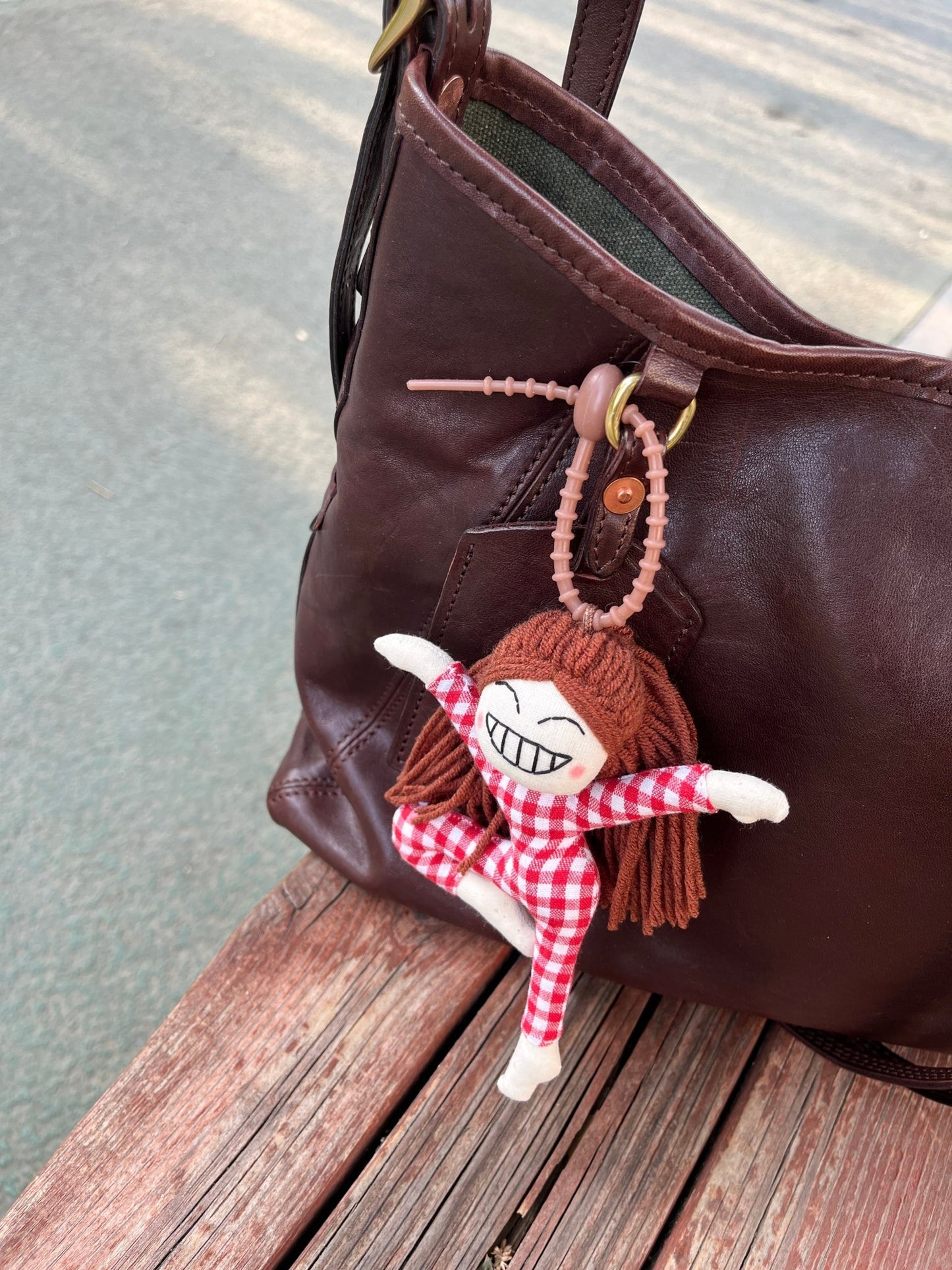 Lady Poppy Bag Charm - Made by Frey