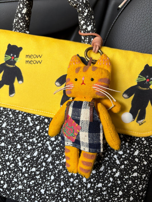 Lucky Gift Kitty Bag Charm - Made by Frey