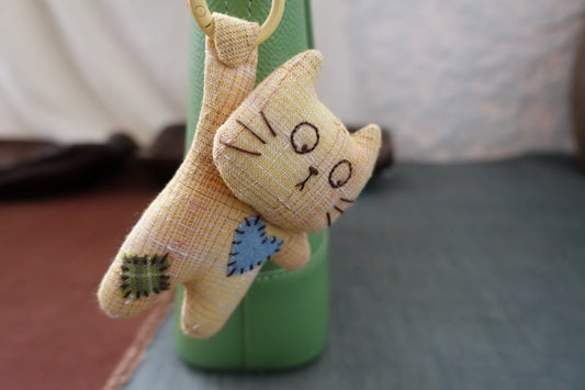 Paw - Stuck Kitty Bag Charm - Made by Frey