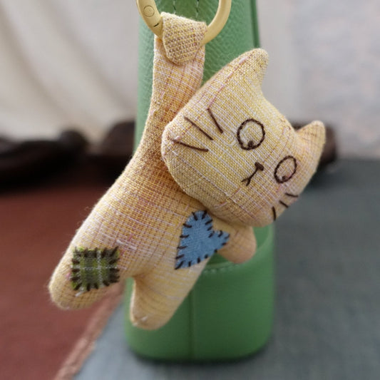 Paw - Stuck Kitty Bag Charm - Made by Frey