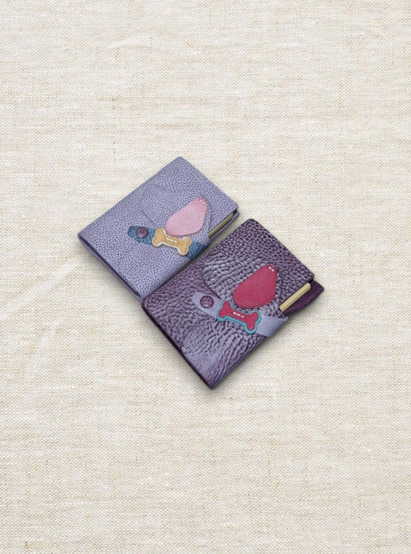 Puppy Leather Journal - A7 - Made by Frey