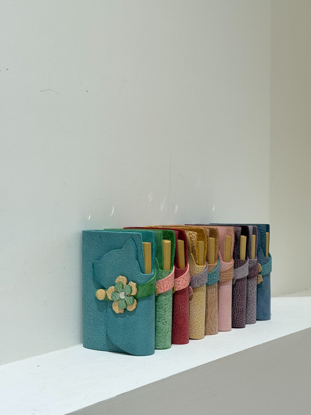 Puppy Leather Journal - A7 - Made by Frey