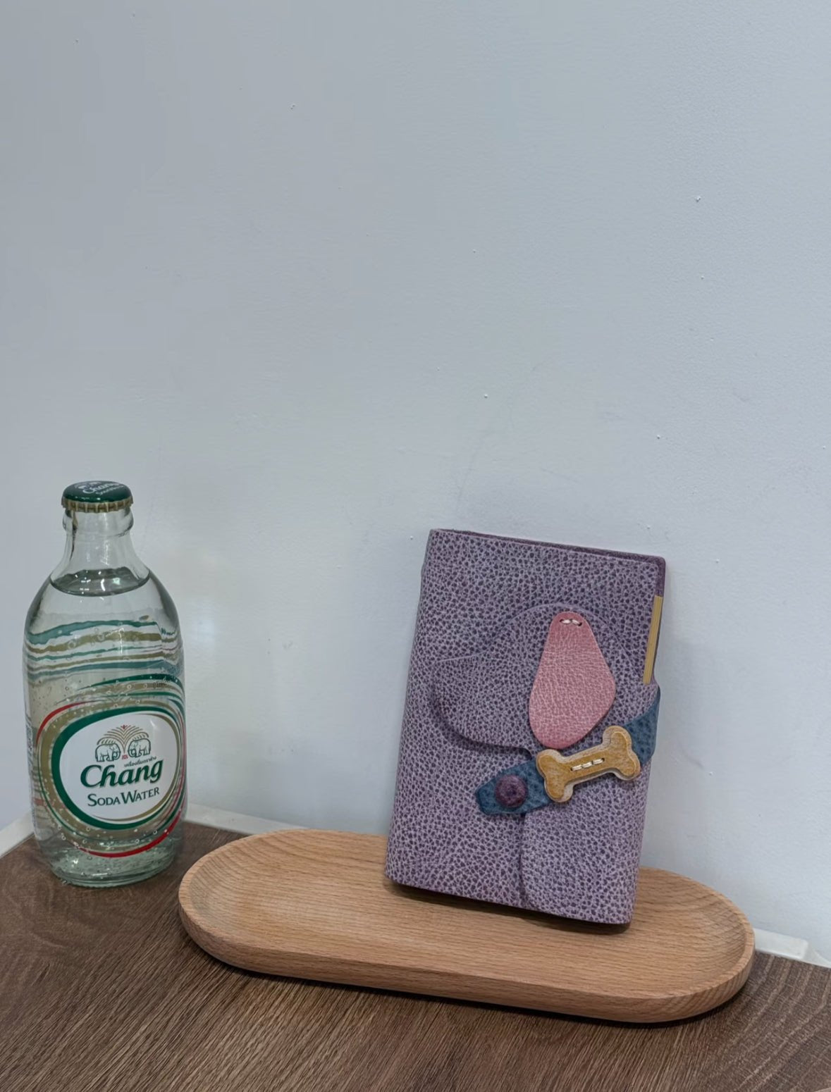 Puppy Leather Journal - A7 - Made by Frey
