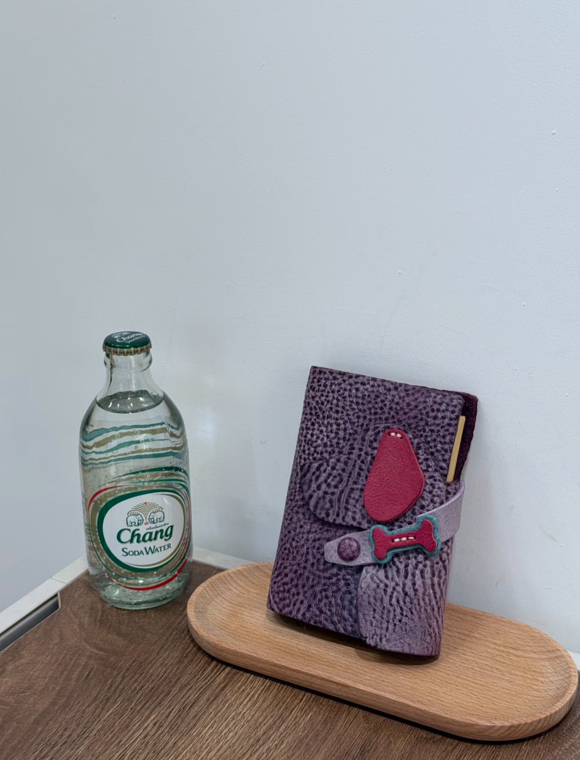 Puppy Leather Journal - A7 - Made by Frey