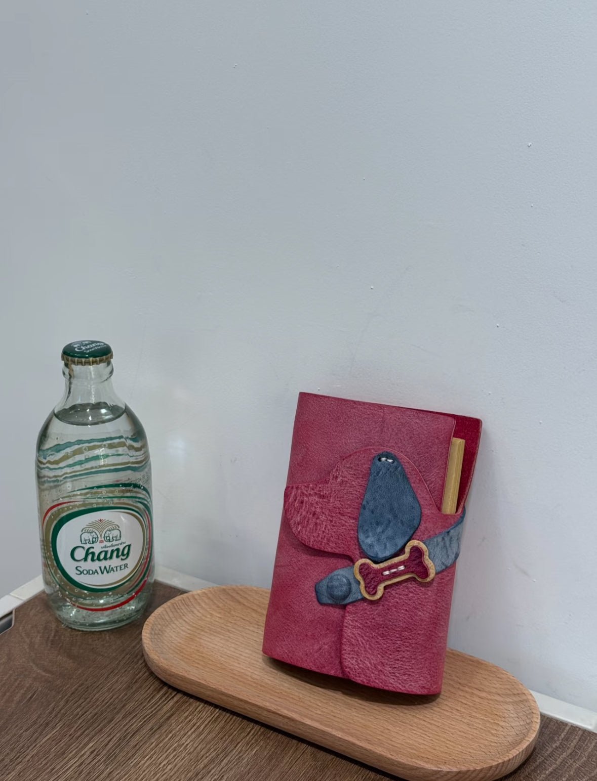 Puppy Leather Journal - A7 - Made by Frey