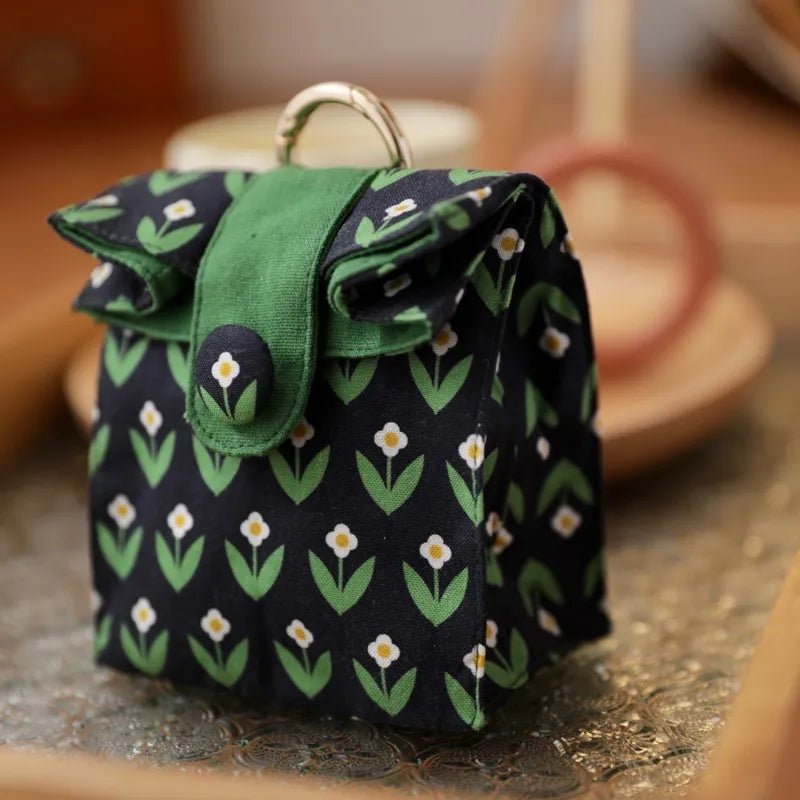 Retro Floral Makeup Bag - Made by Frey