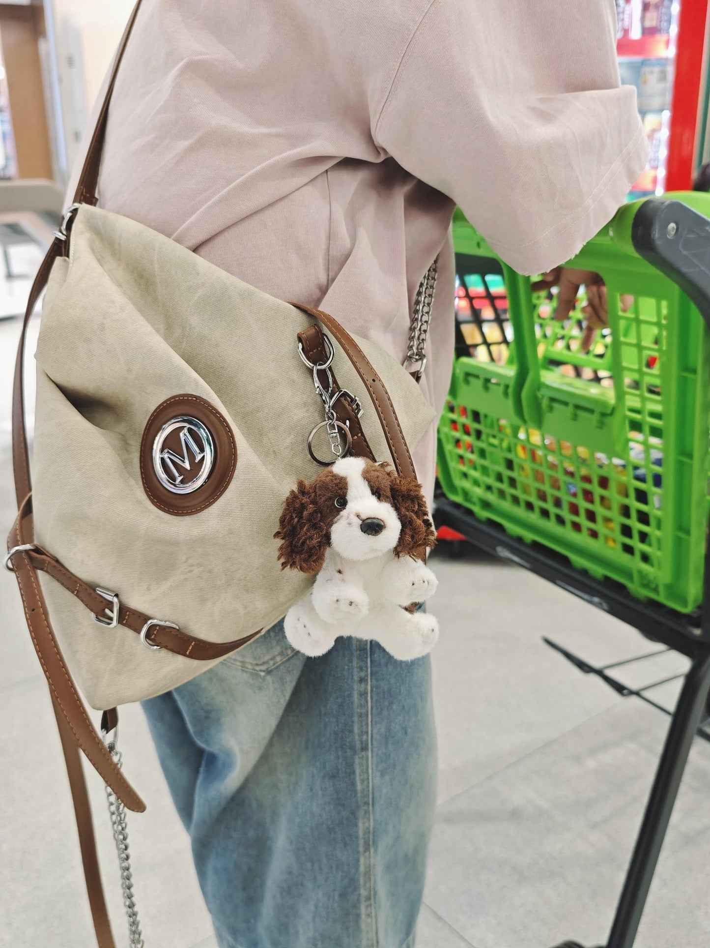 Springer Spaniel Plush Keychain Dog Bag Charm - Made by Frey