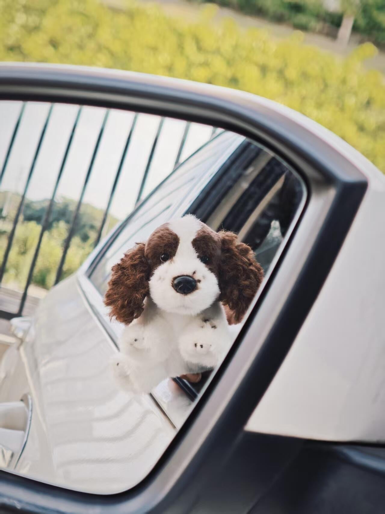 Springer Spaniel Plush Keychain Dog Bag Charm - Made by Frey