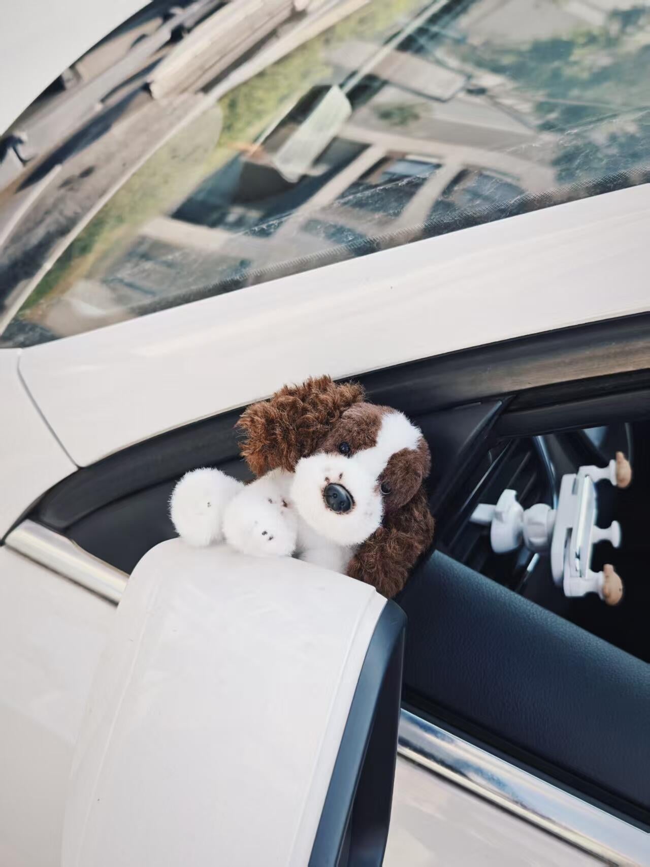 Springer Spaniel Plush Keychain Dog Bag Charm - Made by Frey