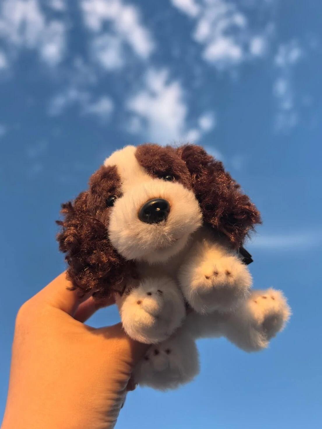 Springer Spaniel Plush Keychain Dog Bag Charm - Made by Frey