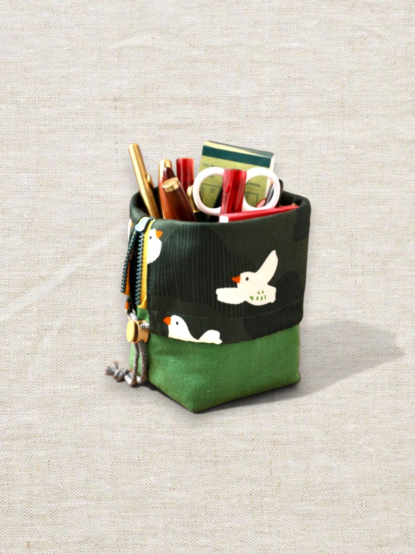 Stand - Up Pencil Pouch & Desk Organizer - Made by Frey