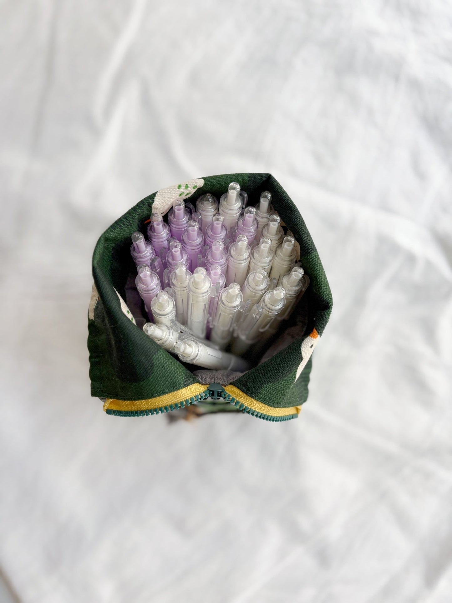 Stand - Up Pencil Pouch & Desk Organizer - Made by Frey