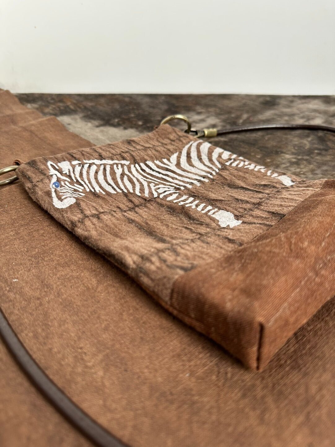Zebra Crossbody Bag – Plant - Dyed Edition - Made by Frey