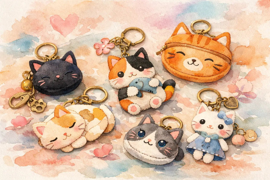 12 Cat Keychain Gift Ideas That Feel Special - Made by Frey