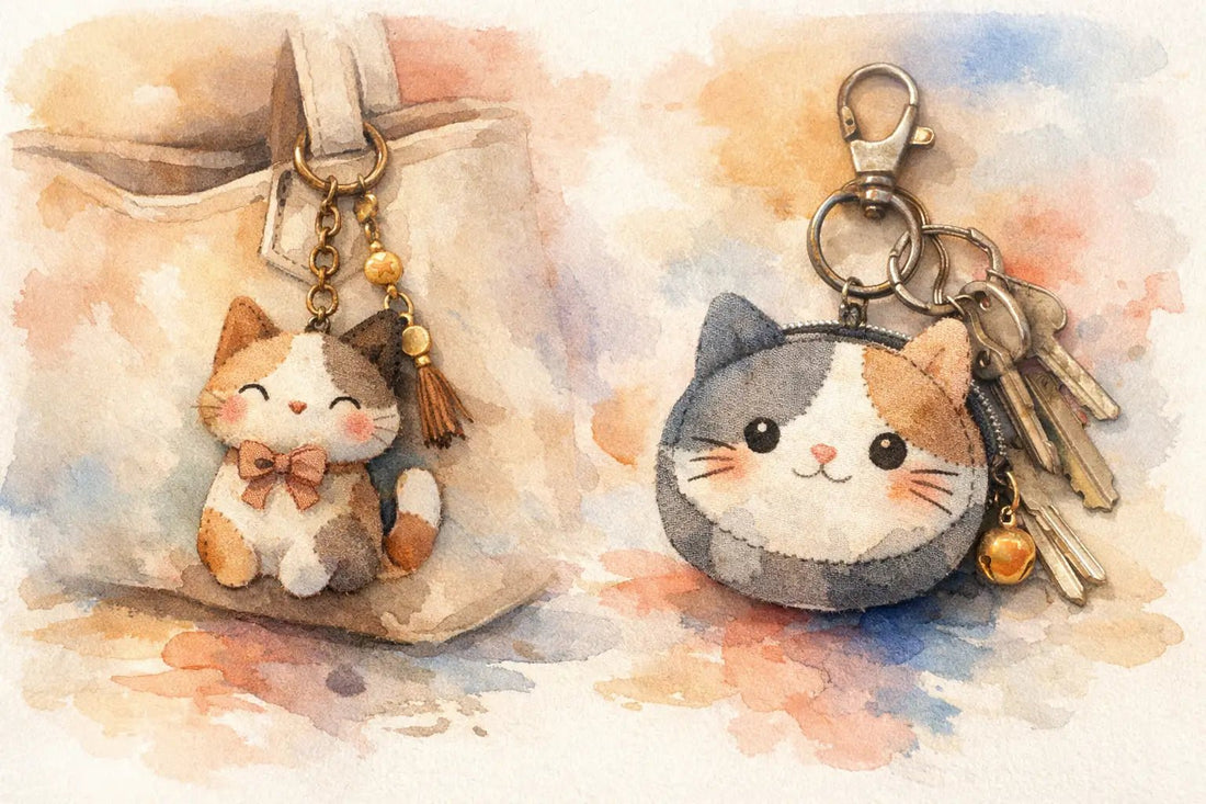 Bag Charm vs Keychain: What’s the Difference? - Made by Frey