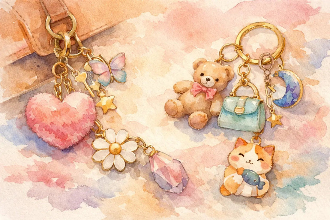 Bag Charms Keychains That Feel Personal - Made by Frey