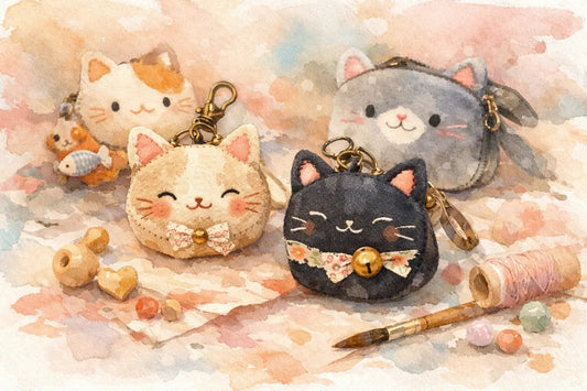Charm Keychains DIY That Look Handmade - Made by Frey