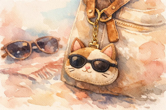 Why a Sunglasses Case Bag Charm Is the Accessory You Didn't Know You Needed - Made by Frey