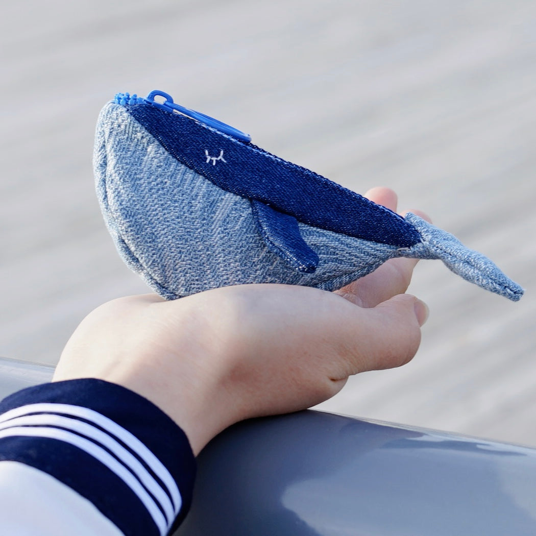 Wal-Reißverschlusstasche &amp; Taschenanhänger