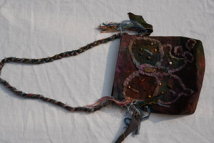 Fallen Leaf Butterfly Crossbody Bag