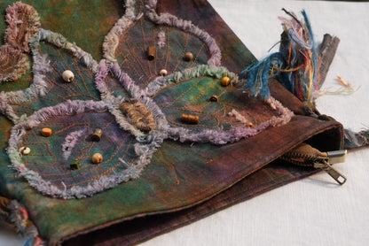 Fallen Leaf Butterfly Crossbody Bag
