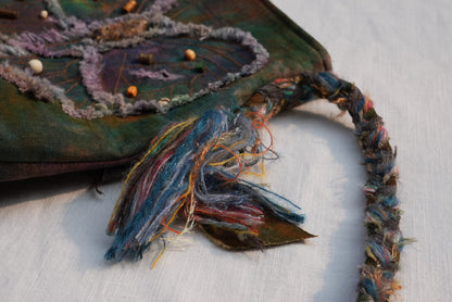 Fallen Leaf Butterfly Crossbody Bag