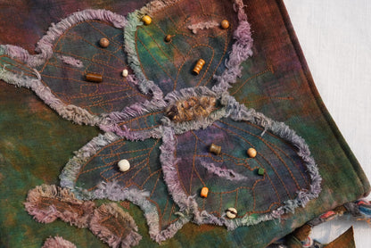Fallen Leaf Butterfly Crossbody Bag