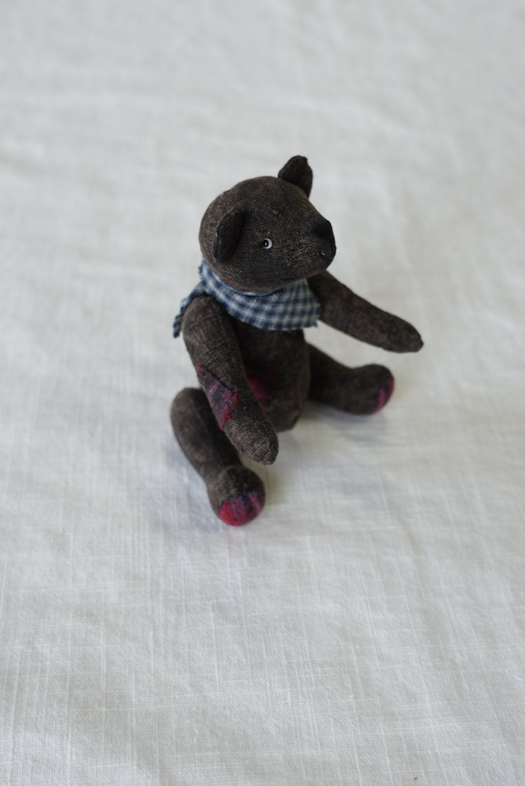 Patched Bear Art Doll